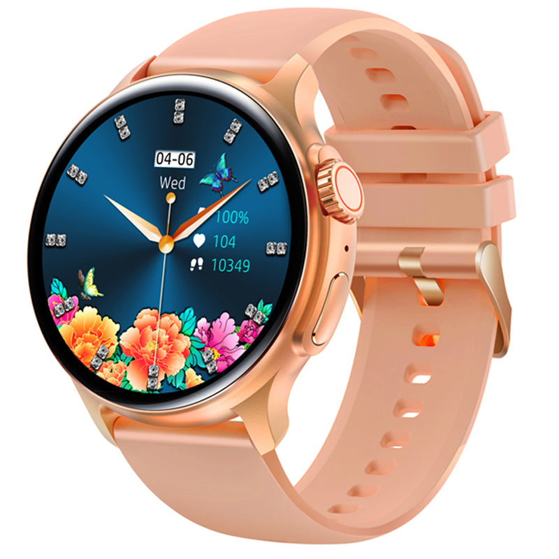 Ceas Smartwatch Femei TechONE K58 Ultra, Auriu Ceas Smartwatch Femei TechONE K58 Ultra, Auriu